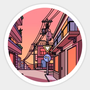 Warm Summer Evenings Sticker